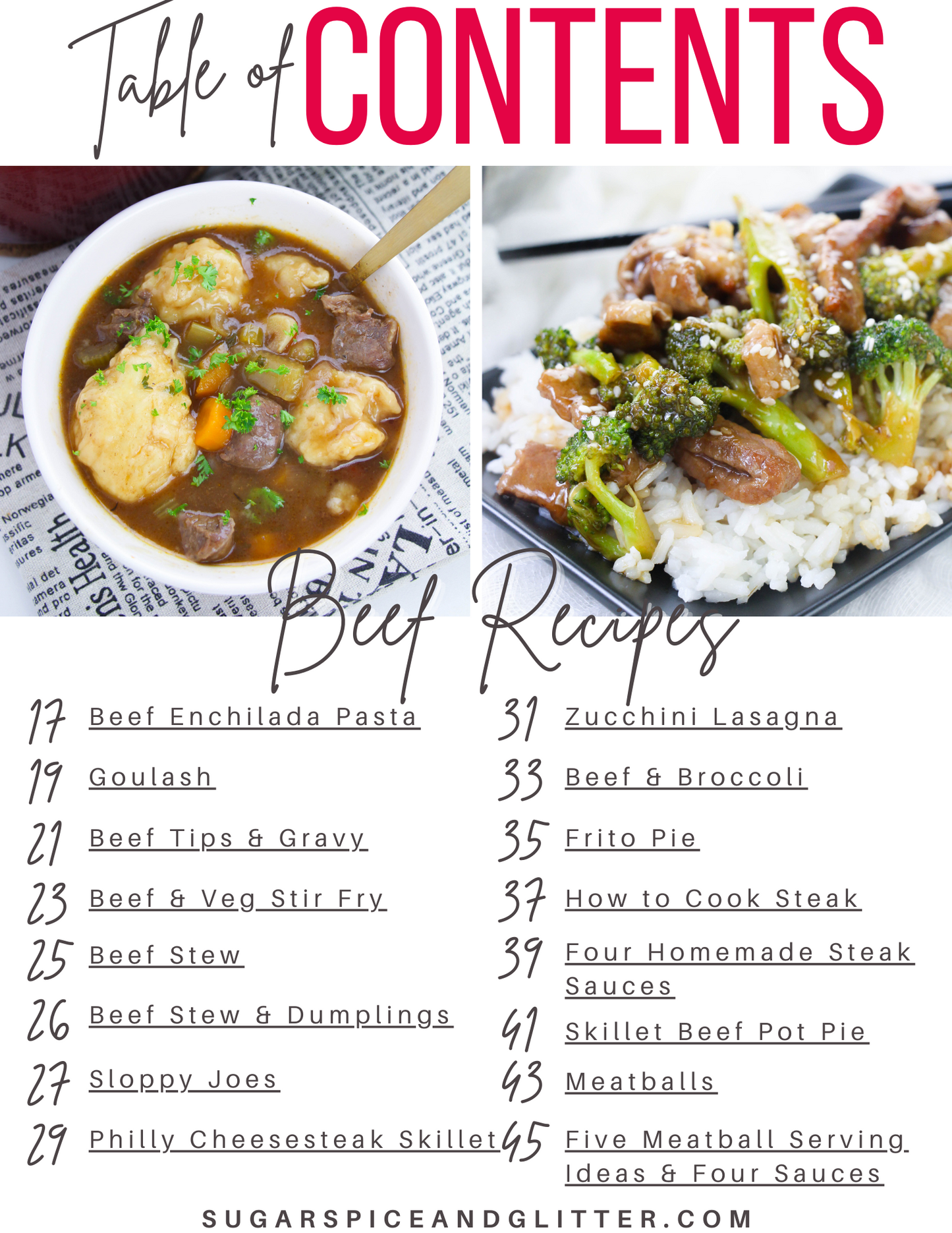 50 Family Favorites: Easy and Delicious Meals the Whole Family will Love